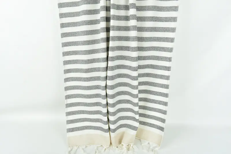 68x40 Cotton Striped Terry Towel, Personalized Wedding Gift, Family Gift Basket, Cotton towel, Gift Towel, Bachelorette Party Gifts Bridesmaids - 8