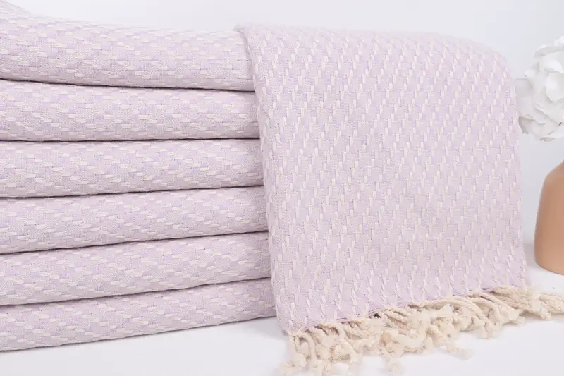 Absorbent Turkish towel, Turkish towel, 68x40 Cotton Geometric Towel, Best Friend Gift Ideas, Monogrammed Beach Towel, Handmade Turkish hammam towel - 2