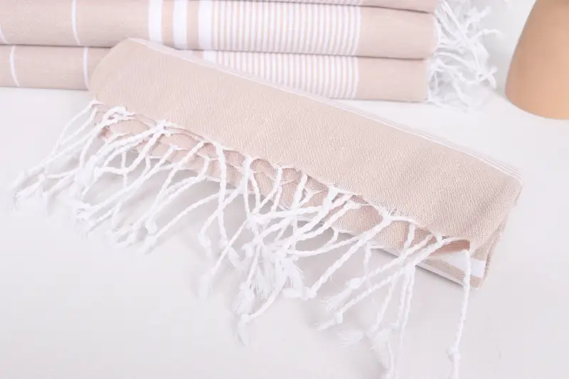 Handmade Gift, Bathroom Towels, Turkish Towel Hand Towel, Bridal Shower Gift, 40x24 Cotton Striped Towel, Monogram Kitchen Towel, Hand Size Towels - 4
