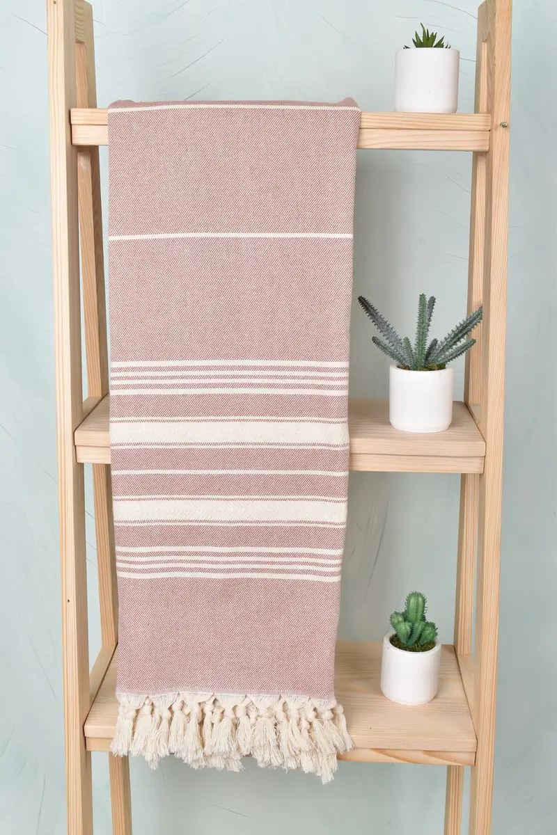 Housewarming Gift, Holiday Towel, 70x40 Cotton Herringbone Towel, Quick-Dry Beach Towel, Lightweight Turkish towel, Bachelorette Party Favors Beach - 8