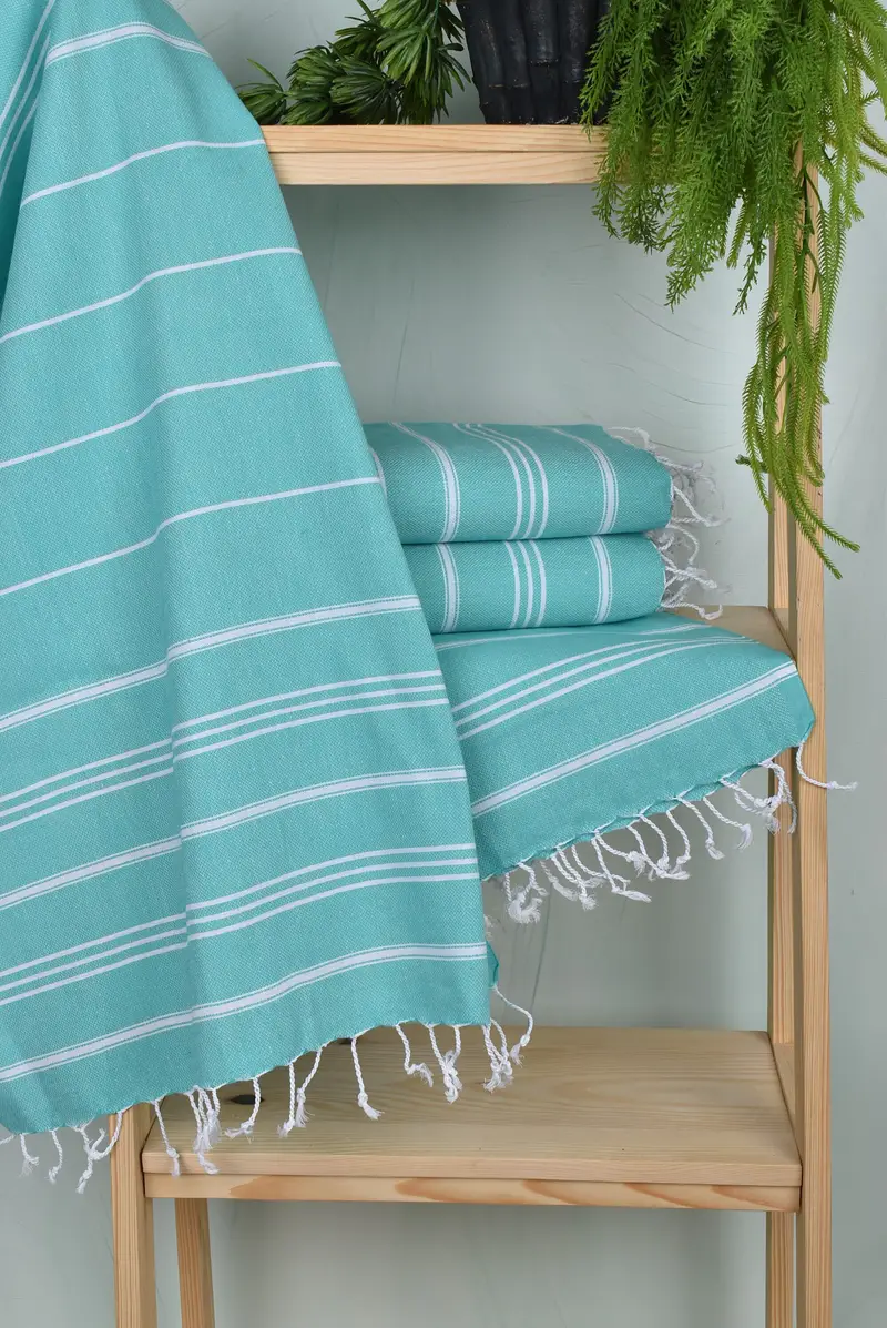 Spa Towel, Gift For Wedding Day, Personalized Gifts, Bathroom Towels, Monogram Hand Towel, Valentines Day Gift For Him, 40x24 Cotton Striped Towel - 6