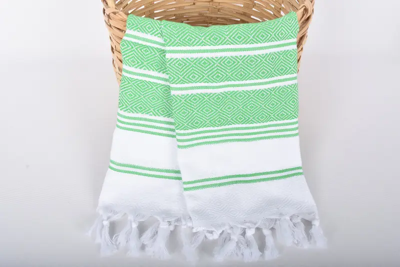 Wedding Favors, Small Bath Towels, Towel With Name, Baby Boy Gift, Organic Towel, Turkish Tea Towel, Guest Towel, 40x18 Cotton Diamond Towel - 5