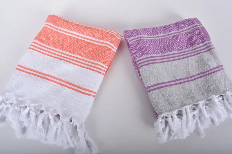 Wedding Favors, Small Bath Towels, Towel With Name, Baby Boy Gift, Organic Towel, Turkish Tea Towel, Guest Towel, 40x18 Cotton Diamond Towel - 6