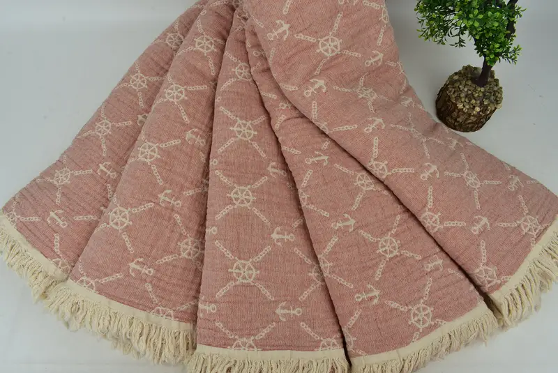 Thanksgiving -Tischdecke, Hochzeitsbevorzugungen, Brautgeschenk, Tischdecke, Geschenk des ersten Hochzeitstages, Hauswarminggeschenk, 88x68 Cotton Marine Designtuch - 5
