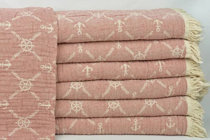 Thanksgiving -Tischdecke, Hochzeitsbevorzugungen, Brautgeschenk, Tischdecke, Geschenk des ersten Hochzeitstages, Hauswarminggeschenk, 88x68 Cotton Marine Designtuch - 2