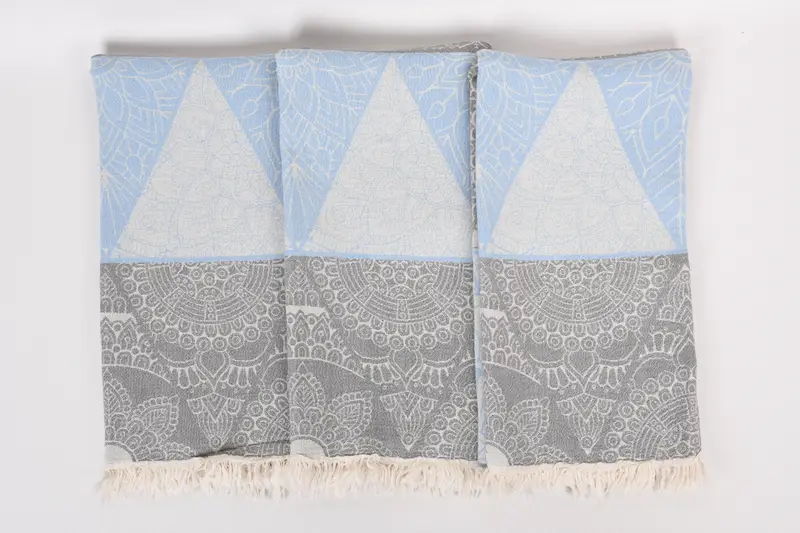 Decorative Towel, 70x40 Cotton Geometric Towel, Best Friend Gift, Miami Bachelorette Party Favors, Wedding Gift, Gift Towel, Bridesmaid Gift Towel - 8