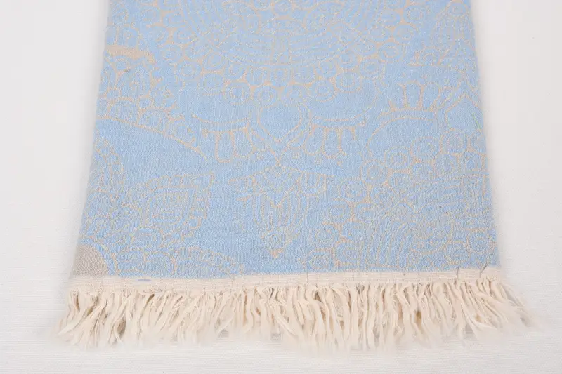 Decorative Towel, 70x40 Cotton Geometric Towel, Best Friend Gift, Miami Bachelorette Party Favors, Wedding Gift, Gift Towel, Bridesmaid Gift Towel - 4