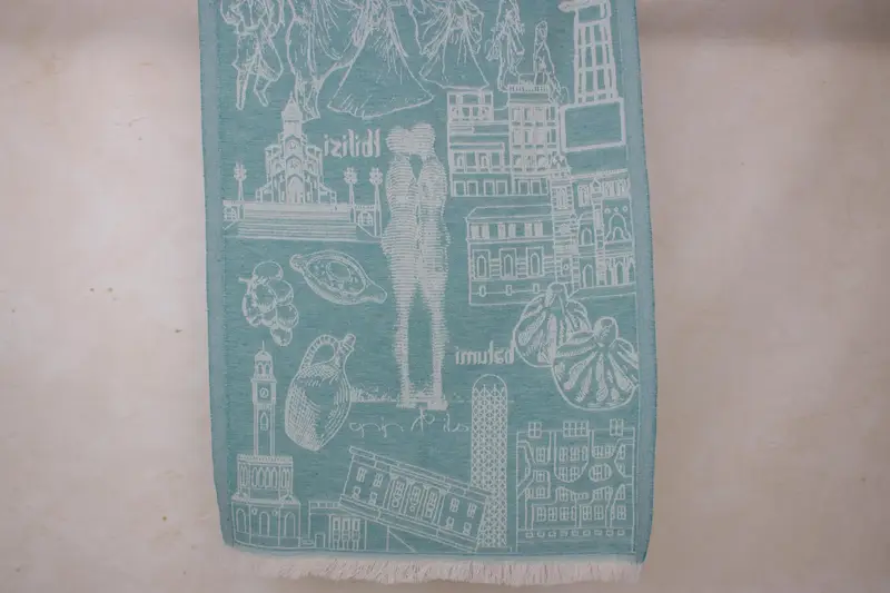 Idea del regalo del día de San Valentín, toallas de baño, favor de la fiesta de viaje de niñas, regalo de boda, toalla estampada de paisaje de algodón de 28x20, toalla de cocina monogram - 8