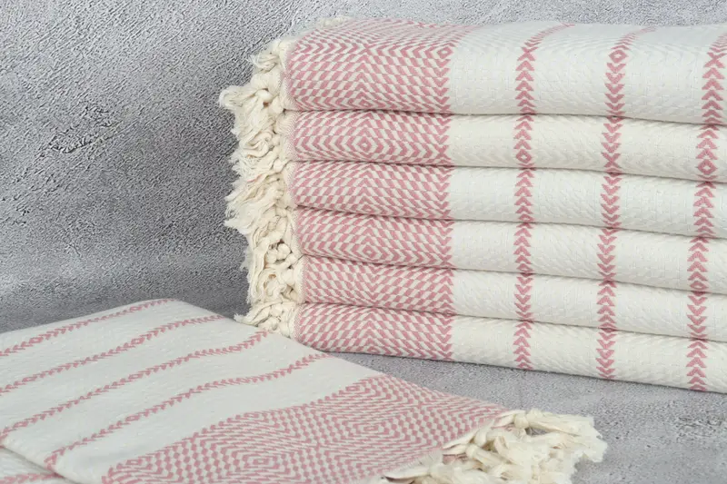 80x40 Cotton Diamond Towel, Bathroom Towel, Luxury towel, Beach Size Towel, Best Beach Towel, Personalized Beach Towel, Turkish bath towel for spa - 2
