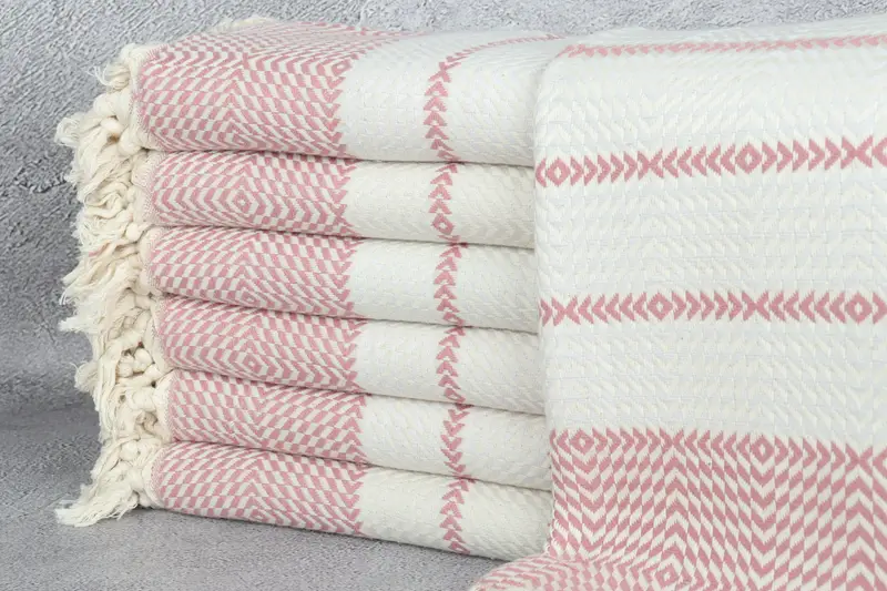 80x40 Cotton Diamond Towel, Bathroom Towel, Luxury towel, Beach Size Towel, Best Beach Towel, Personalized Beach Towel, Turkish bath towel for spa - 1