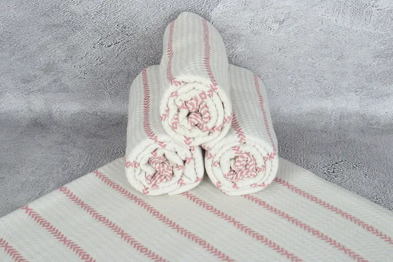 80x40 Cotton Diamond Towel, Bathroom Towel, Luxury towel, Beach Size Towel, Best Beach Towel, Personalized Beach Towel, Turkish bath towel for spa - 7