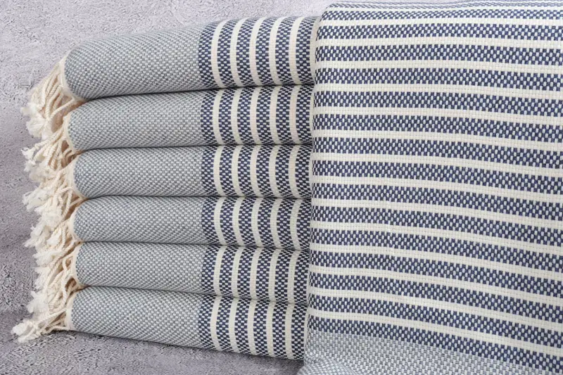 Pool Towels, Custom Name Towel, Personalize Gift, Hammam towel, Beach towel, Bridesmaid Gifts, Monogrammed Turkish Towel, 76x40 Cotton Striped Towel - 1