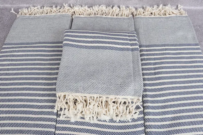 Pool Towels, Custom Name Towel, Personalize Gift, Hammam towel, Beach towel, Bridesmaid Gifts, Monogrammed Turkish Towel, 76x40 Cotton Striped Towel - 4