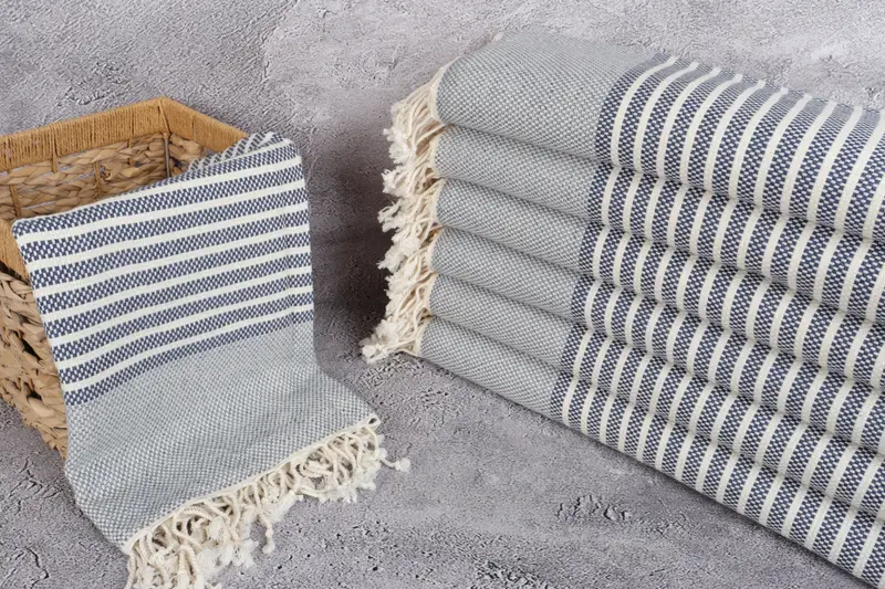 Pool Towels, Custom Name Towel, Personalize Gift, Hammam towel, Beach towel, Bridesmaid Gifts, Monogrammed Turkish Towel, 76x40 Cotton Striped Towel - 3