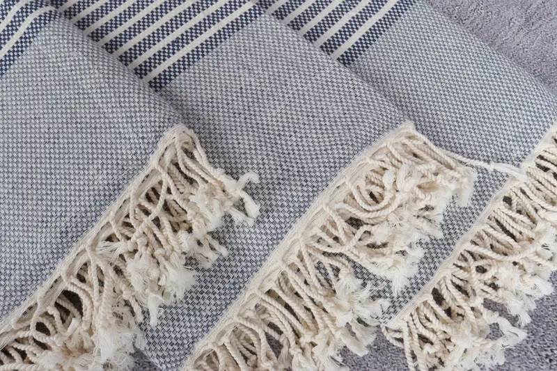 Pool Towels, Custom Name Towel, Personalize Gift, Hammam towel, Beach towel, Bridesmaid Gifts, Monogrammed Turkish Towel, 76x40 Cotton Striped Towel - 5