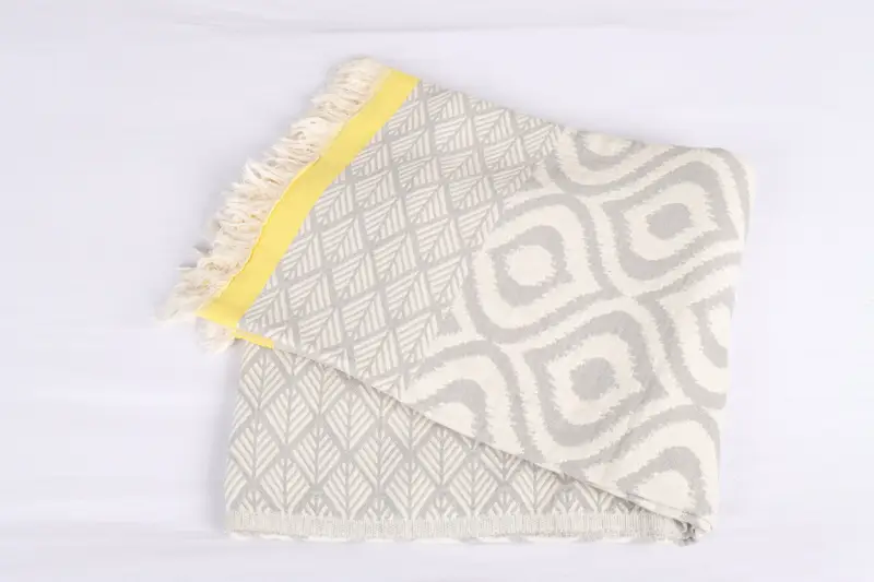 Wedding Hand Made Gift, Personalized Gifts, Personalized Blanket, 68x50 Cotton Diamond Towel, Boho Throw Blankets, Valentines Day Gift - 6