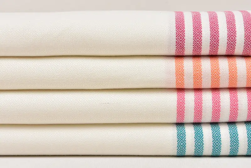 Wedding Favors, Guest Towel, 70x40 Cotton Striped Towel, Spooky Bachelorette Party Favors, Bridesmaid Gift, Luxury towel, Yoga Towel, Spa Gift - 2