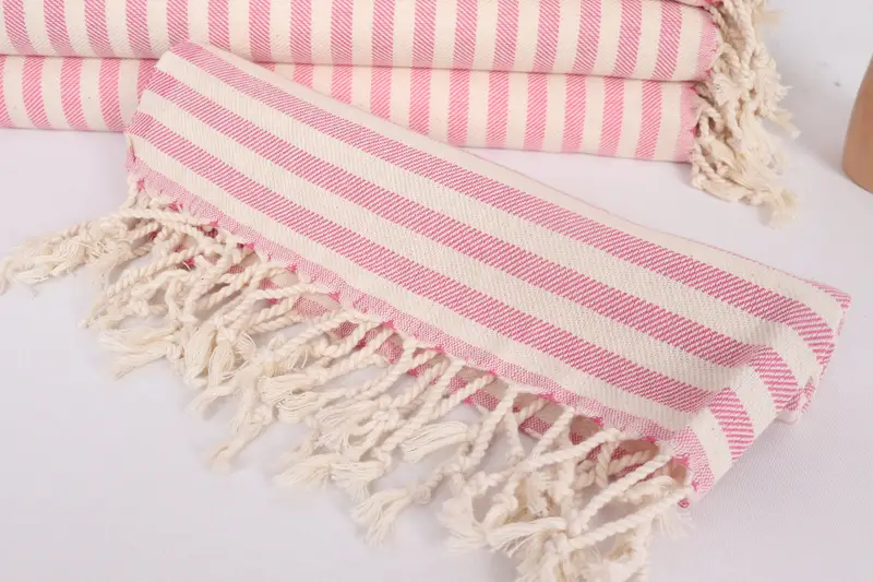 Gift For Her, Bridal Shower Gifts, 40x24 Cotton Striped Towel, Bridesmaid Gifts, Bathroom Towels, Turkish Tea Towel, Organic Towel, Holiday Towel - 4