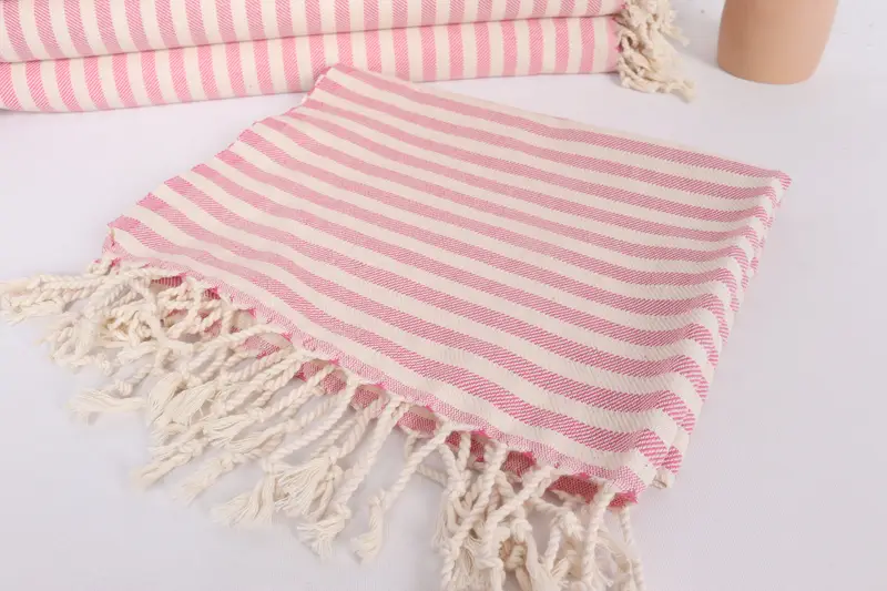 Gift For Her, Bridal Shower Gifts, 40x24 Cotton Striped Towel, Bridesmaid Gifts, Bathroom Towels, Turkish Tea Towel, Organic Towel, Holiday Towel - 5