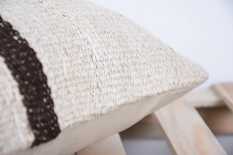 Shabby Chic Pillow, Antique Pillows, Square Throw Pillow Sham, 12x20 Beige Pillow, Pillow, Pillow for Sofa, Office Chair Cushion Case, Boho Pillow - 7