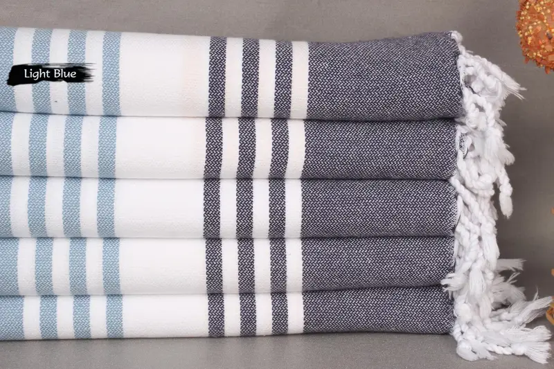 Bachelorette Party Gifts, Luxury towel, Friends Beach Towel, Bridal Shower Favors, Personalize Gift, 70x36 Cotton Striped Towel, Towel With Name - 1