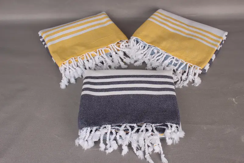 Bachelorette Party Gifts, Luxury towel, Friends Beach Towel, Bridal Shower Favors, Personalize Gift, 70x36 Cotton Striped Towel, Towel With Name - 4