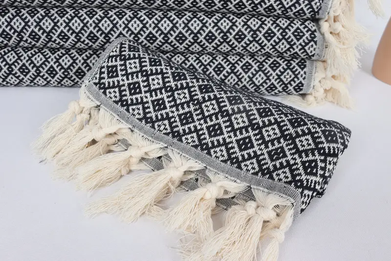 38x20 Cotton Diamond Towel, Beach Theme Bachelorette Party, Christmas Gift, Turkish Towel Hand Towel, Custom Hand Towel, Personalized Kitchen Towel - 4