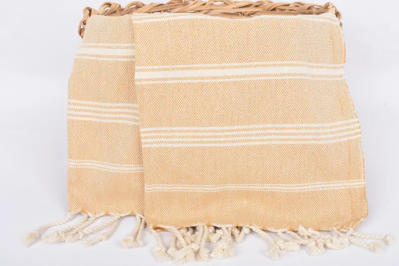38x24 Cotton Striped Towel, Custom Hand Towel, Best Friend Wedding Gift, Personalized Gifts, Turkish Hand Towel, House Warming Gift, Bridesmaid Gift - 5