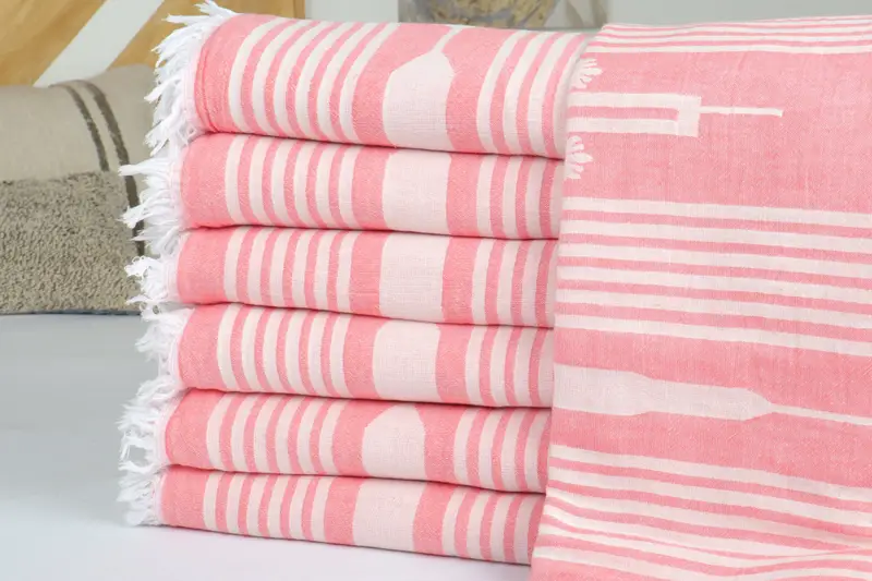 Wedding Favors, Couch Cover, Turkish Blanket, Turkish Cotton Blanket, Christmas Tablecloth, 84x60 Cotton Patterned Towel, Bedspread, Shower Curtain - 2