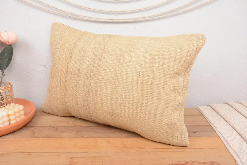 16x24 Inches Southwestern Embroidered Throw Pillow, Handmade Cushion - 4