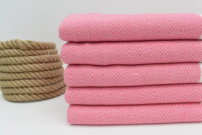 Scarf Towel, Gift For Him, Gift Boxes Towel, 70x40 Cotton Diamond Towel, Monogrammed Beach Towel, Lightweight towel, Bachelorette Party Items - 2