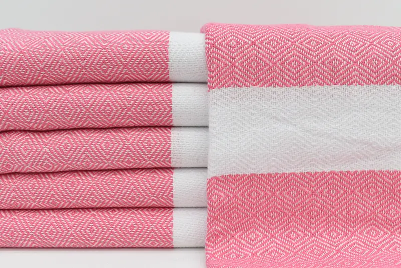 Scarf Towel, Gift For Him, Gift Boxes Towel, 70x40 Cotton Diamond Towel, Monogrammed Beach Towel, Lightweight towel, Bachelorette Party Items - 1