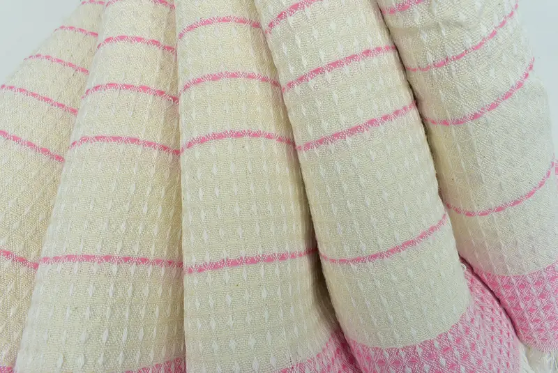Wedding Towel, Organic towel, Wedding Shower Gift, Turkish Towel USA, 70x40 Cotton Waffle Towel, Bridesmaid Gift, Bachelorette Favors Beach - 5