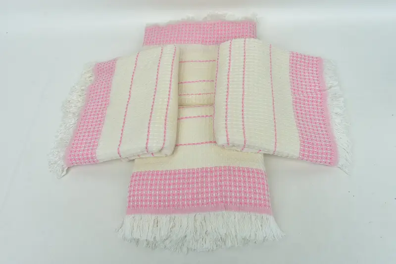 Wedding Towel, Organic towel, Wedding Shower Gift, Turkish Towel USA, 70x40 Cotton Waffle Towel, Bridesmaid Gift, Bachelorette Favors Beach - 6