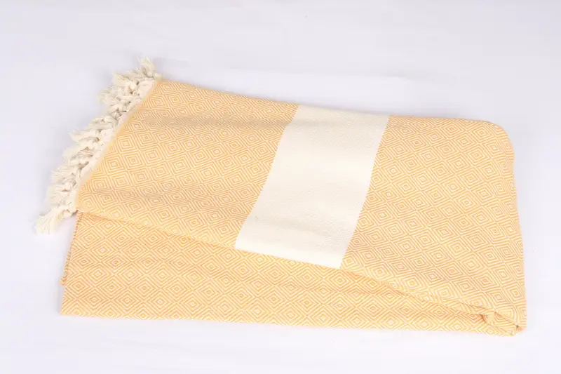 Personalized Blanket, Beach Theme Wedding Gift, 96x80 Cotton Diamond Towel, Woven Throw Blanket, Embroidered Bedspread, Bachelorette Party Favors - 6