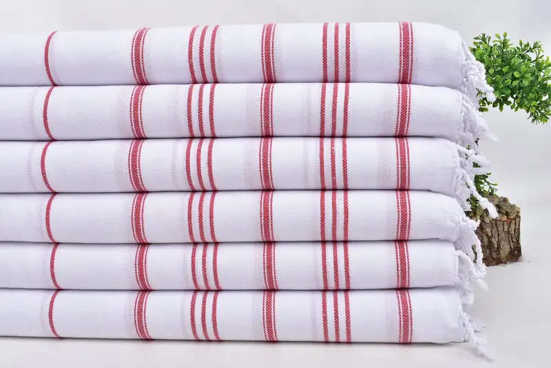 Sevgililer Günü Hediyesi, Kişiselleştirilmiş Yemek Havlusu, Düğün Halesi, Türk Havlu El Havlusu, 40x24 Pamuklu Çizgili Havlu, Düğün Günü İçin Hediye - 3