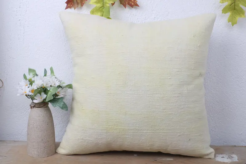 Kilim Cushion Sham, Gift Pillow, Cushion Cover, Accent Throw Cushion, 16x16 Rainbow Cushion Case, Handmade Kilim Cushion, Cozy Throw Pillow Sham - 2