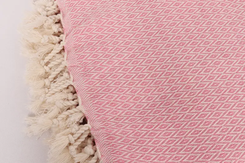 Custom Wedding Gifts, Bachelorette Party Items, Housewarming Gift, Custom Gifts, Turkish Towel Blanket, 96x80 Cotton Diamond Towel, Woven Blanket - 7