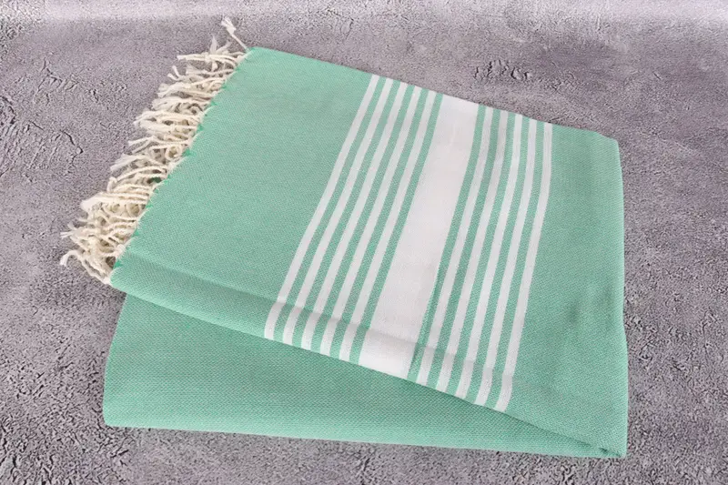Organic towel, Handwoven organic Turkish towel for spa, Soft towel, Wedding Gift Ideas, Custom Beach Towel, Eco-Friendly Turkish Towel, Yoga Towel - 6