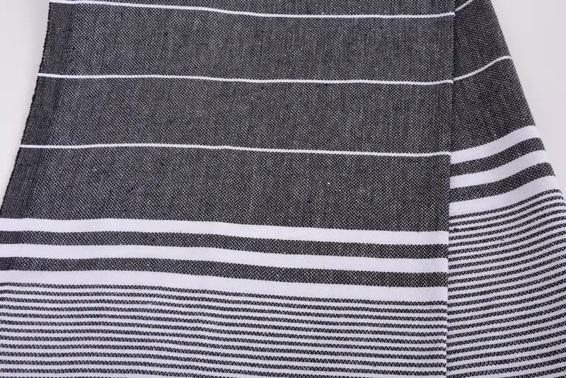 Spa Towel, 40x24 Cotton Striped Towel, Turkish Hand Towel, Towel With Name, Small Bath Towels, Spa Gift, Wedding Hand Made Gift, Monogram Hand Towel - 4