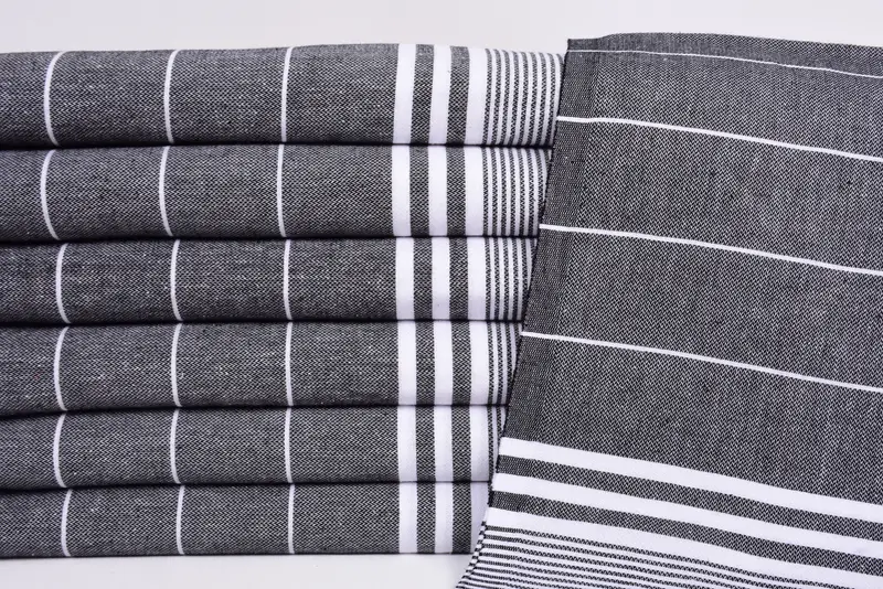 Spa Towel, 40x24 Cotton Striped Towel, Turkish Hand Towel, Towel With Name, Small Bath Towels, Spa Gift, Wedding Hand Made Gift, Monogram Hand Towel - 2