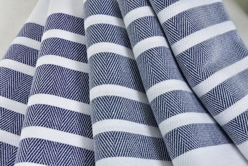Personalized Wedding Gift For Couple, Spa Gift Towel, 70x40 Cotton Herringbone Towel, Wedding Favors, Lightweight Turkish towel, Beach towel - 5