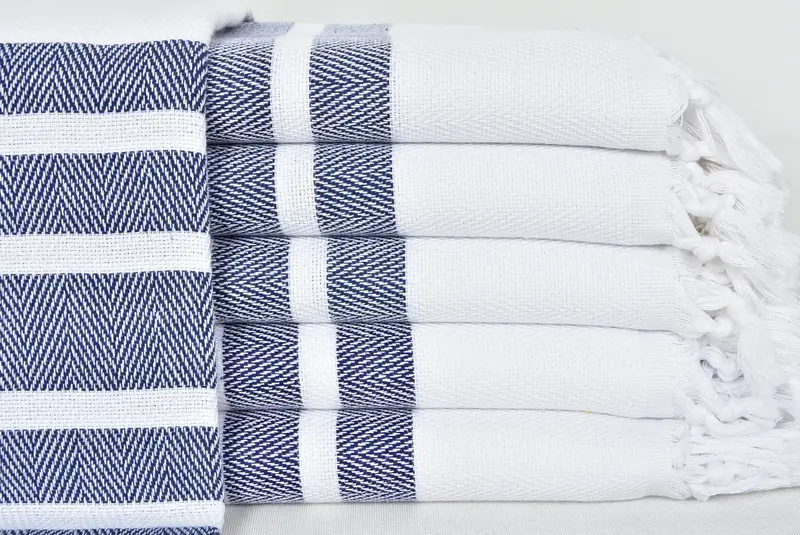 Personalized Wedding Gift For Couple, Spa Gift Towel, 70x40 Cotton Herringbone Towel, Wedding Favors, Lightweight Turkish towel, Beach towel - 1