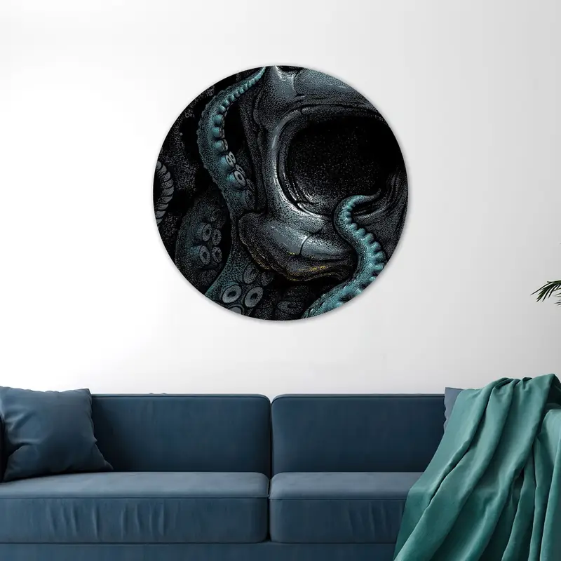 Modern Gothic Horror Canvas: Trendy, Artistic, Unique Decor