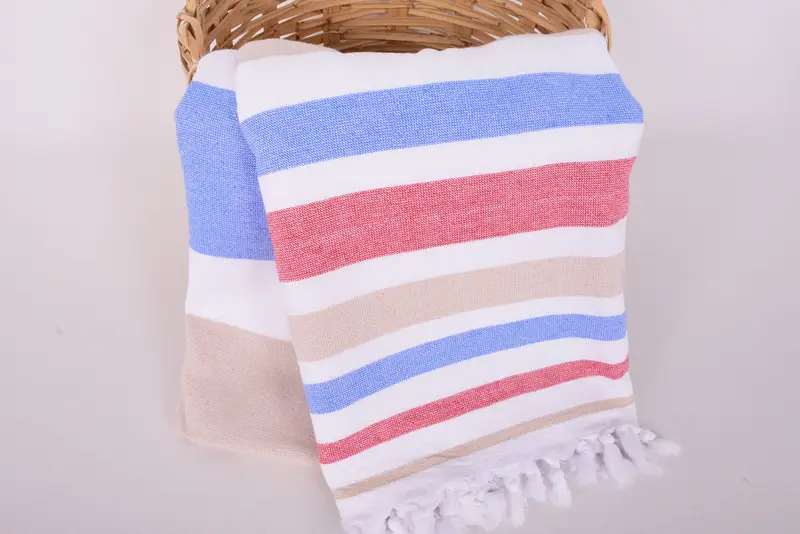 Bachelorette Party Favors, Gift For Bride, Bridesmaid Gift Towel, Turkish towel, 68x36 Cotton Striped Terry Towel, Travel Towel, Custom Name Towel - 5