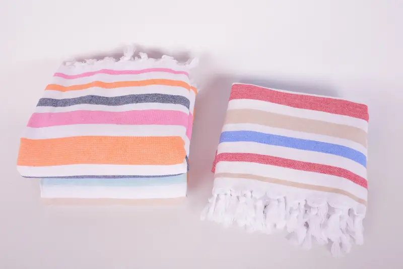 Bachelorette Party Favors, Gift For Bride, Bridesmaid Gift Towel, Turkish towel, 68x36 Cotton Striped Terry Towel, Travel Towel, Custom Name Towel - 8