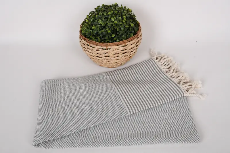 Turkish Towel USA, 70x36 Cotton Striped Towel, Best Friend Gift Ideas, Yoga Towel, Custom Towel, Personalized Beach Towel, Friends Beach Towel - 4