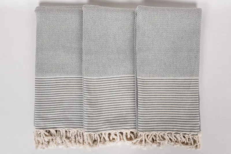 Turkish Towel USA, 70x36 Cotton Striped Towel, Best Friend Gift Ideas, Yoga Towel, Custom Towel, Personalized Beach Towel, Friends Beach Towel - 7