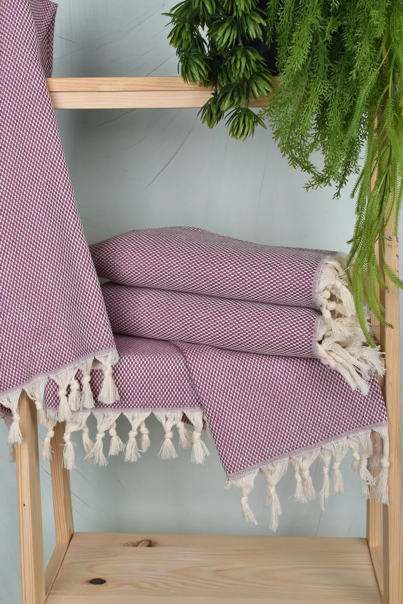 Memorial Gift, Personalized Kitchen Towel, Turkish Tea Towel, Personalized Gifts, Wedding Gift Kitchen Towel, 40x18 Cotton Polka Dot Towel - 6
