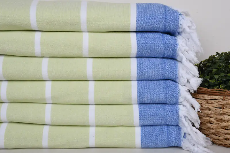 68x40 Cotton Striped Terry Towel, Beach Towel Bulk, Turkish Towel USA, Wedding Gifts Towel, Personalized Wedding Gift For Couple, Bachelorette Towel - 2